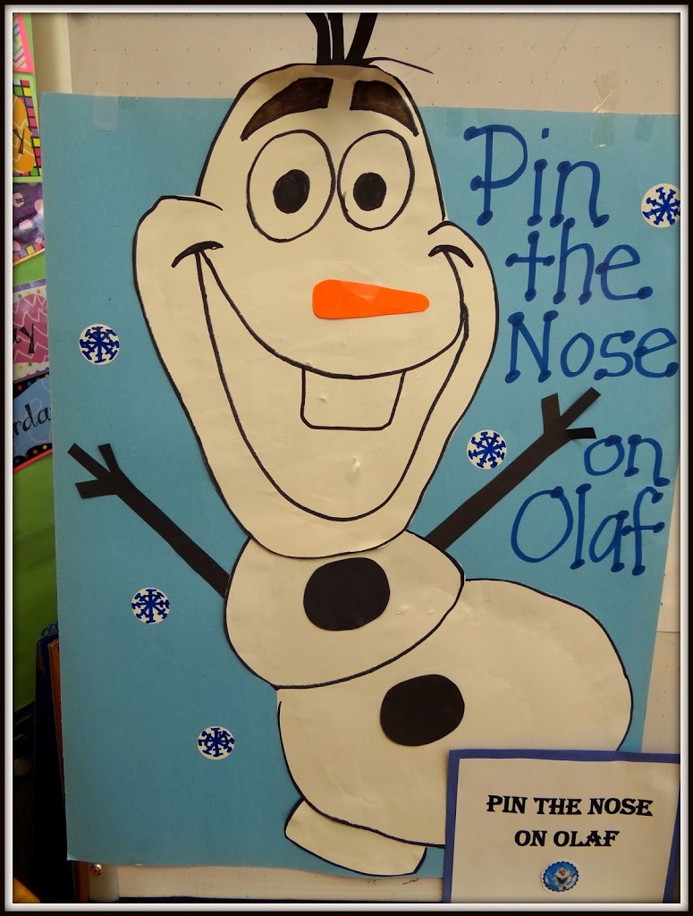January Singing Time – Pin the Nose on Olaf